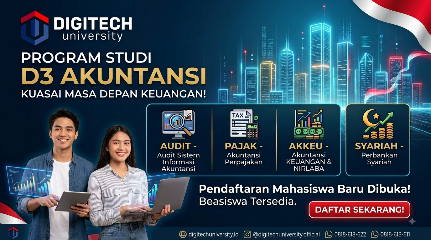 D3 Akuntansi UTD: Kuasai Audit, Pajak & Syariah